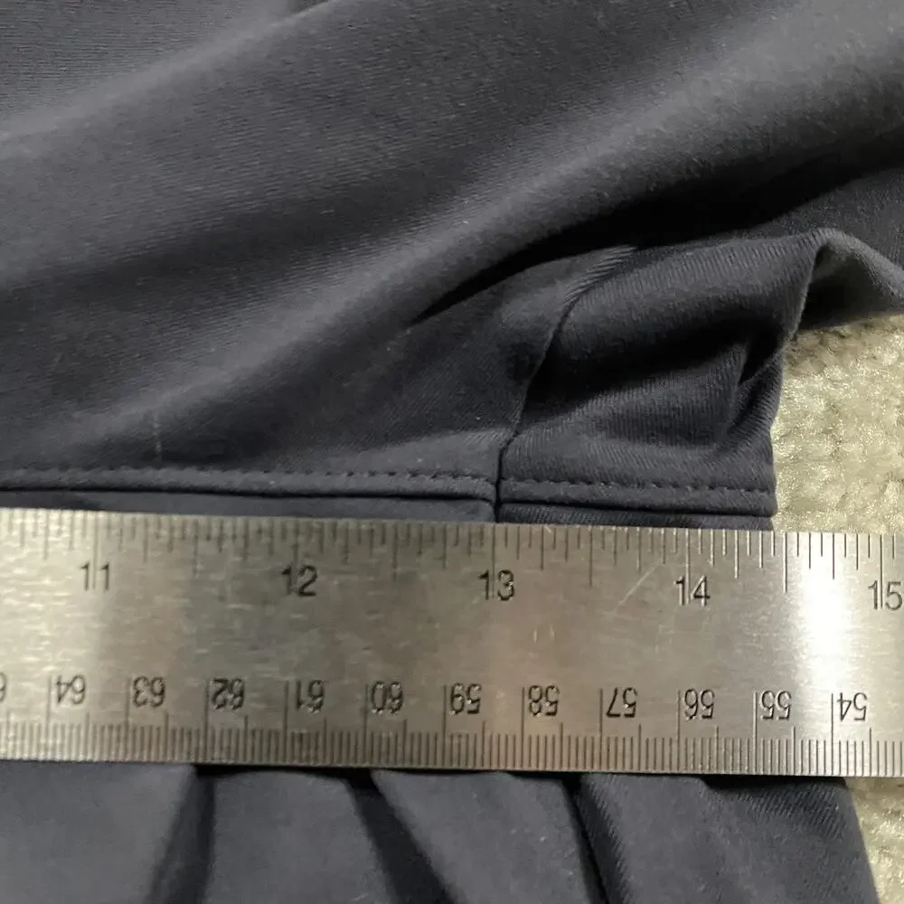 Public Rec Pants Mens 34x28 Navy Nylon Stretch Elastic Waist Travel Golf Tech